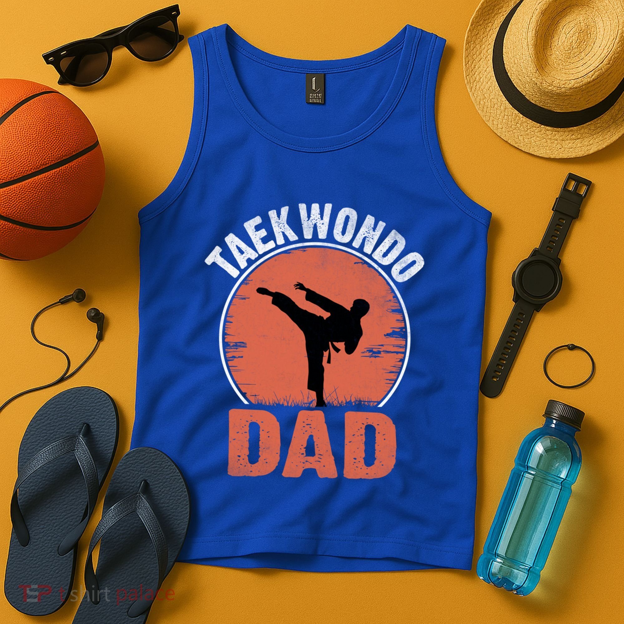 Taekwondo Dad Martial Artist Martial Arts Tkd Gift Tank Top