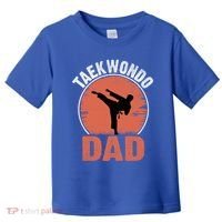 Taekwondo Dad Martial Artist Martial Arts Tkd Gift Toddler T-Shirt thumb 0