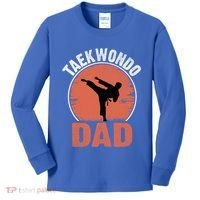 Taekwondo Dad Martial Artist Martial Arts Tkd Gift Kids Long Sleeve Shirt thumb 0
