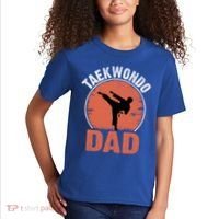 Taekwondo Dad Martial Artist Martial Arts Tkd Gift Kids T-Shirt thumb 2