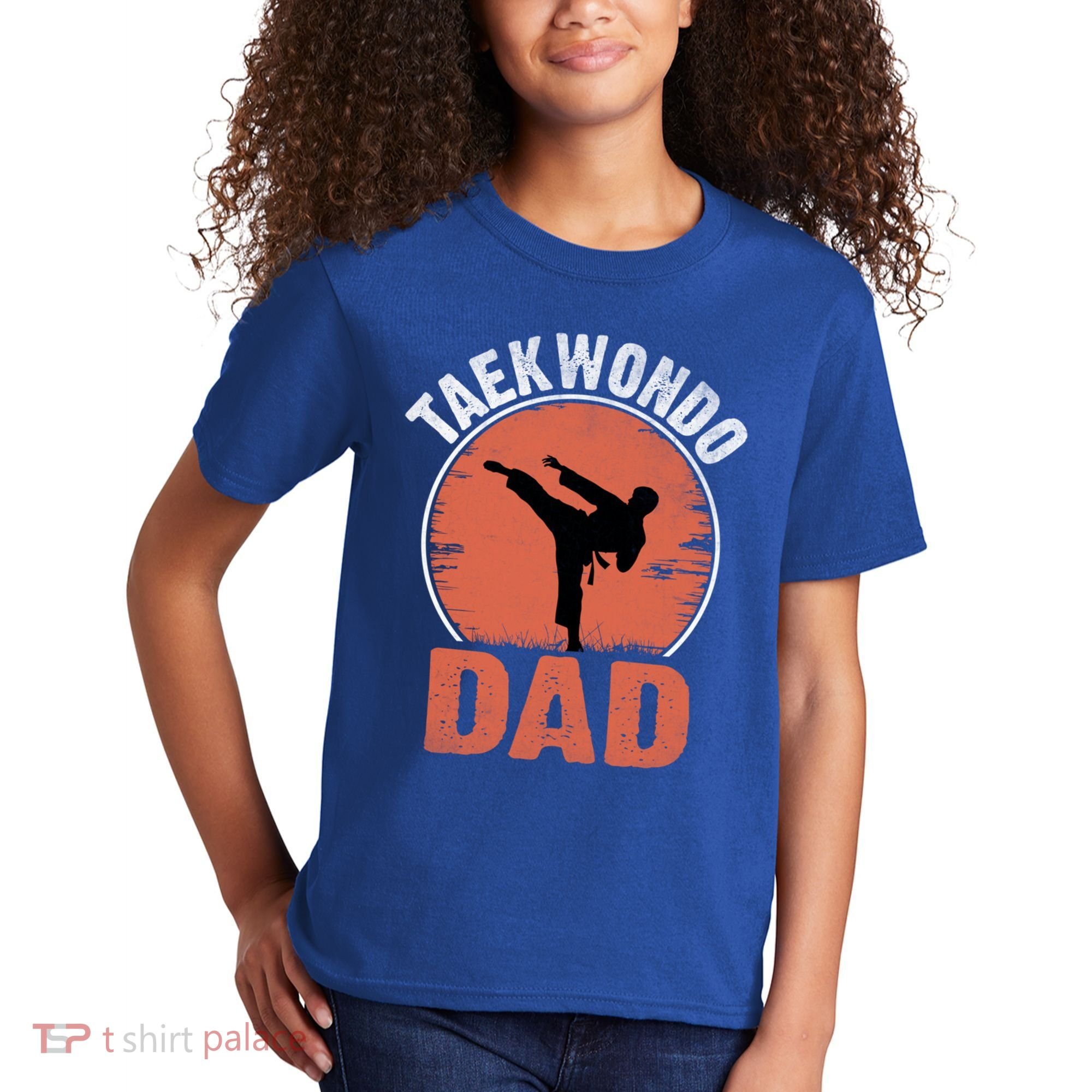 Taekwondo Dad Martial Artist Martial Arts Tkd Gift Kids T-Shirt