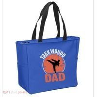 Taekwondo Dad Martial Artist Martial Arts Tkd Gift Tote Bag thumb 2