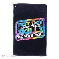 Test Day May Skills Be With You Golf Towel thumb 0