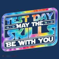 Test Day May Skills Be With You Women's Long Sleeve Shirt thumb 2