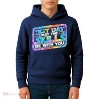 Test Day May Skills Be With You Kids Hoodie thumb 4