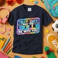Test Day May Skills Be With You Kids T-Shirt thumb 3