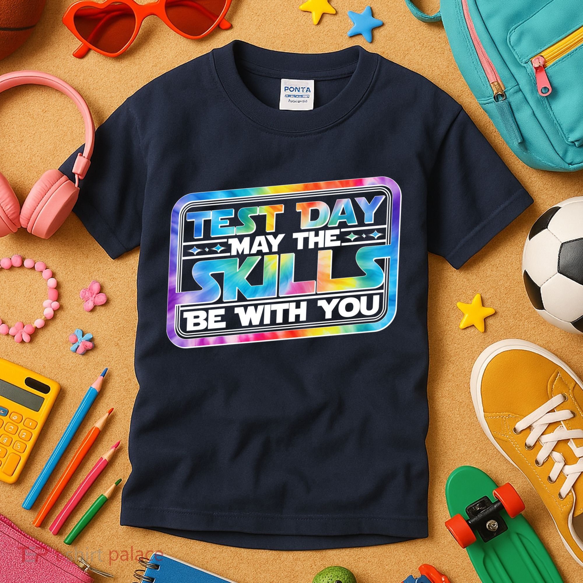 Test Day May Skills Be With You Kids T-Shirt