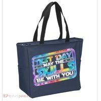 Test Day May Skills Be With You Tote Bag thumb 2