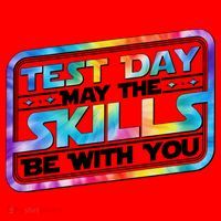 Test Day May Skills Be With You Santa Hat thumb 1