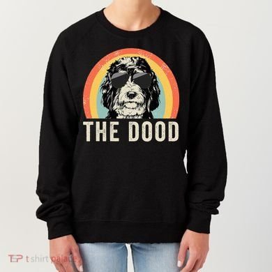 The Dood Mom Bernedoodle Doodle Dog Dad Women's Sweatshirt