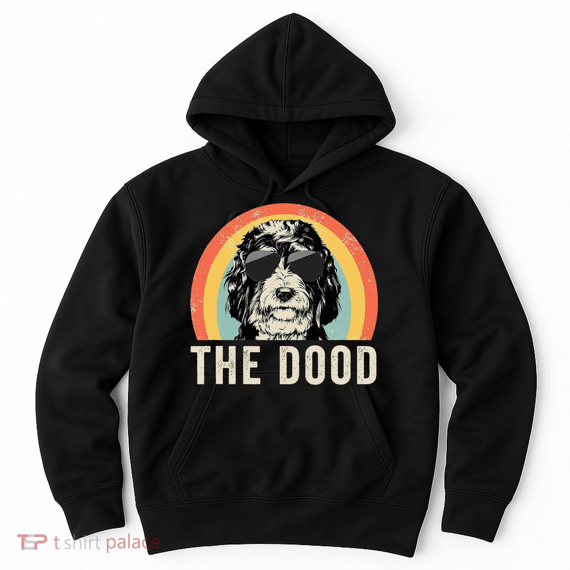 The Dood Mom Bernedoodle Doodle Dog Dad Hoodie