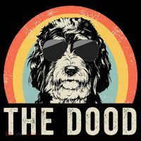 The Dood Mom Bernedoodle Doodle Dog Dad Long Sleeve Shirt thumb 2