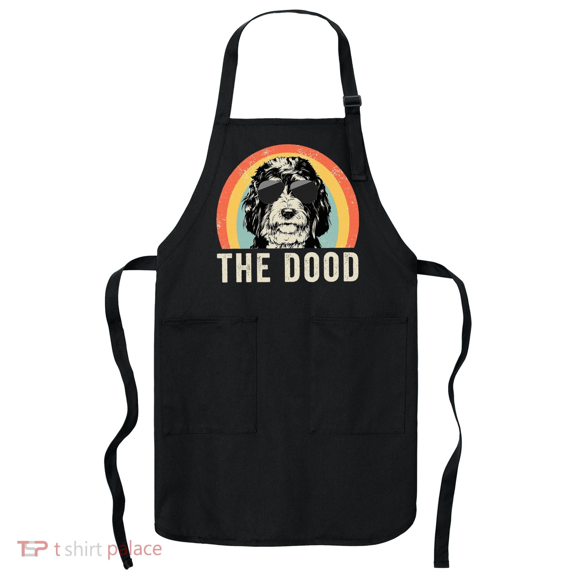 The Dood Mom Bernedoodle Doodle Dog Dad Apron