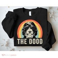 The Dood Mom Bernedoodle Doodle Dog Dad Sweatshirt thumb 2
