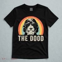 The Dood Mom Bernedoodle Doodle Dog Dad T-Shirt thumb 5