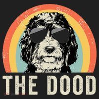 The Dood Mom Bernedoodle Doodle Dog Dad Beanie thumb 2