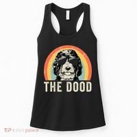 The Dood Mom Bernedoodle Doodle Dog Dad Women's Tank Top thumb 0
