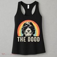 The Dood Mom Bernedoodle Doodle Dog Dad Women's Tank Top thumb 3