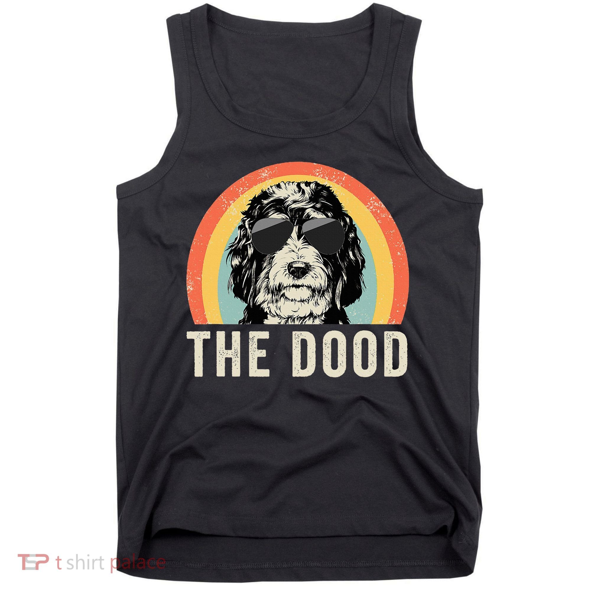 The Dood Mom Bernedoodle Doodle Dog Dad Tank Top