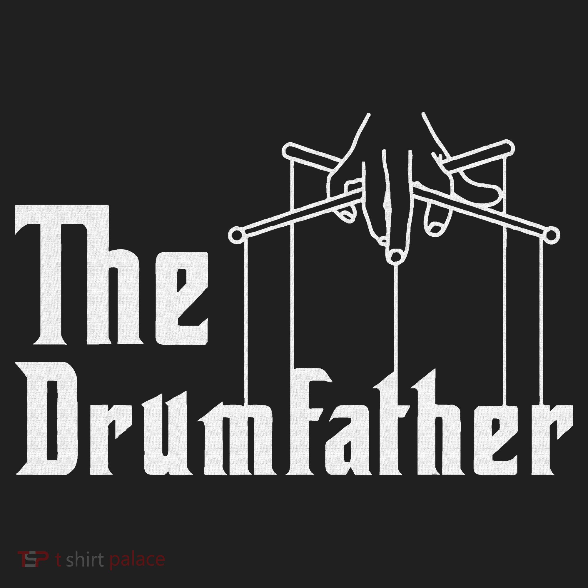 The Drumfather Musician Percussion Instrument Player Drummer Women's Sweatshirt