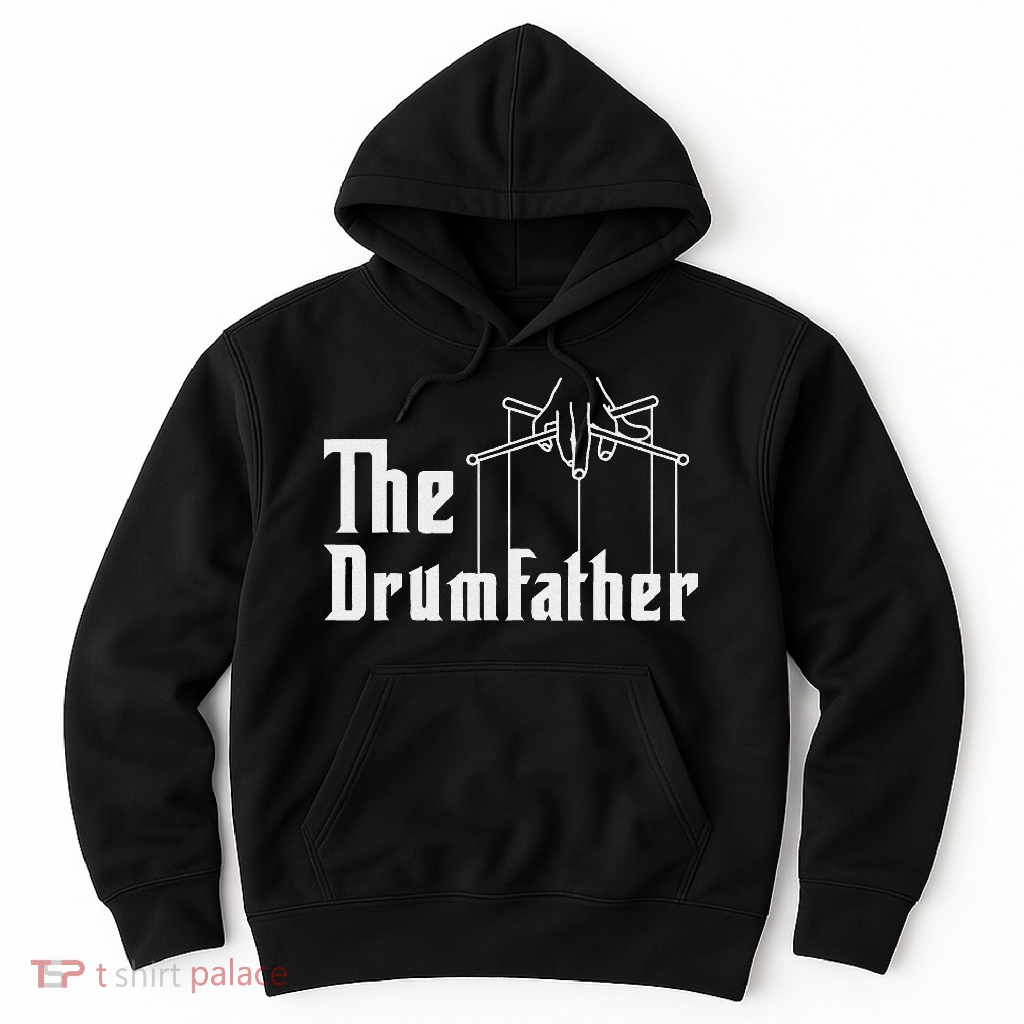 The Drumfather Musician Percussion Instrument Player Drummer Hoodie