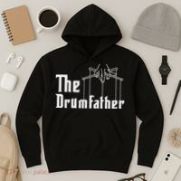 The Drumfather Musician Percussion Instrument Player Drummer Hoodie thumb 3