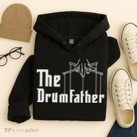 The Drumfather Musician Percussion Instrument Player Drummer Hoodie thumb 4