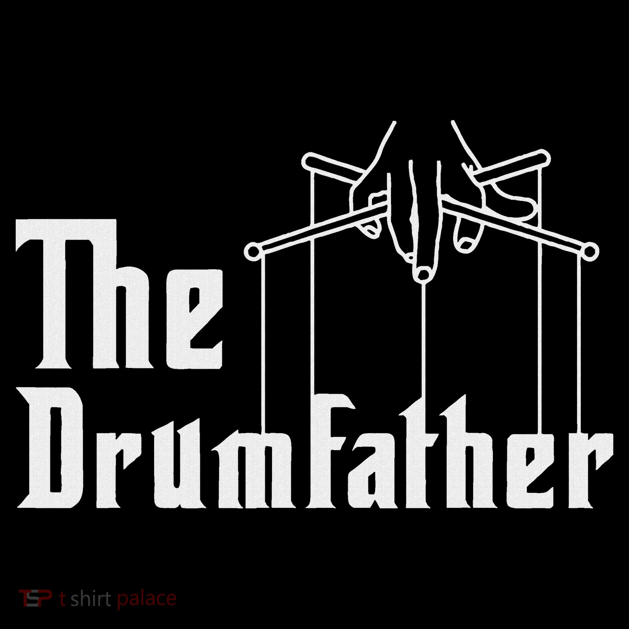 The Drumfather Musician Percussion Instrument Player Drummer Mousepad