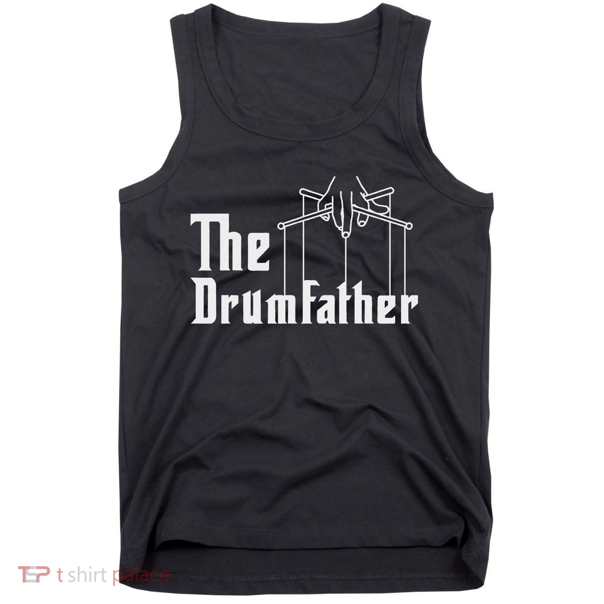 The Drumfather Musician Percussion Instrument Player Drummer Tank Top