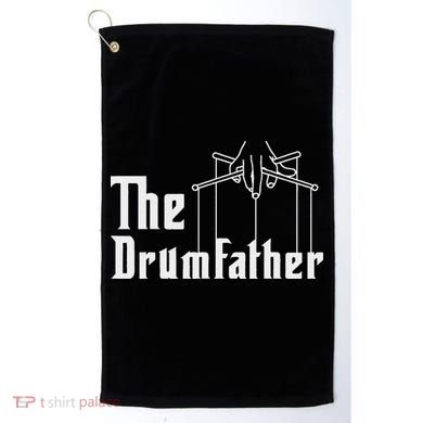 The Drumfather Musician Percussion Instrument Player Drummer Golf Towel