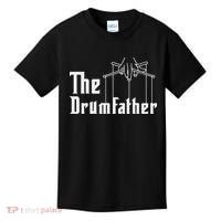 The Drumfather Musician Percussion Instrument Player Drummer Kids T-Shirt thumb 0