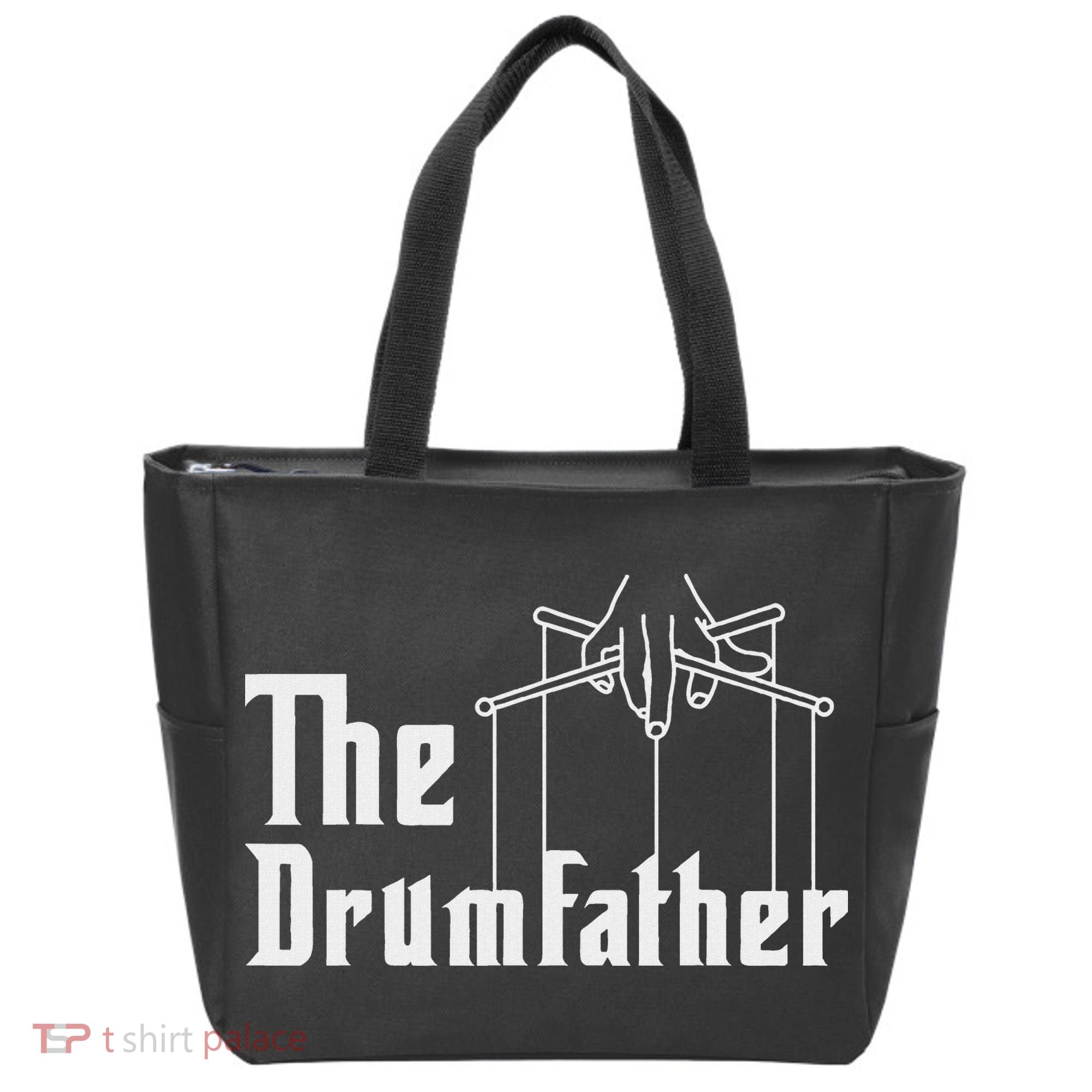 The Drumfather Musician Percussion Instrument Player Drummer Tote Bag