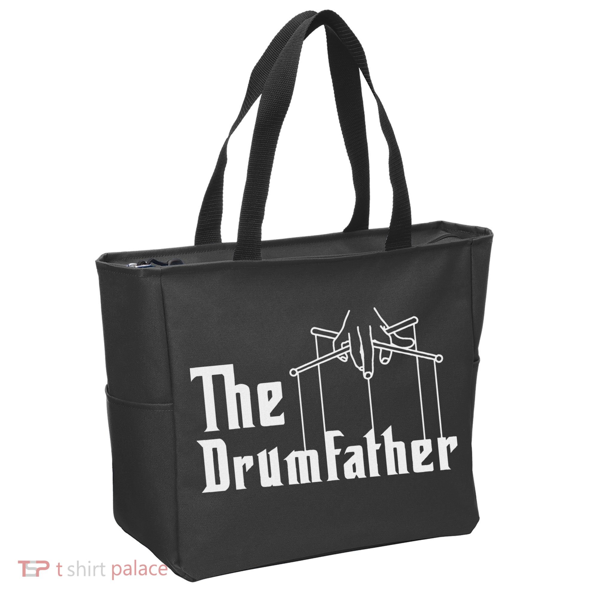 The Drumfather Musician Percussion Instrument Player Drummer Tote Bag