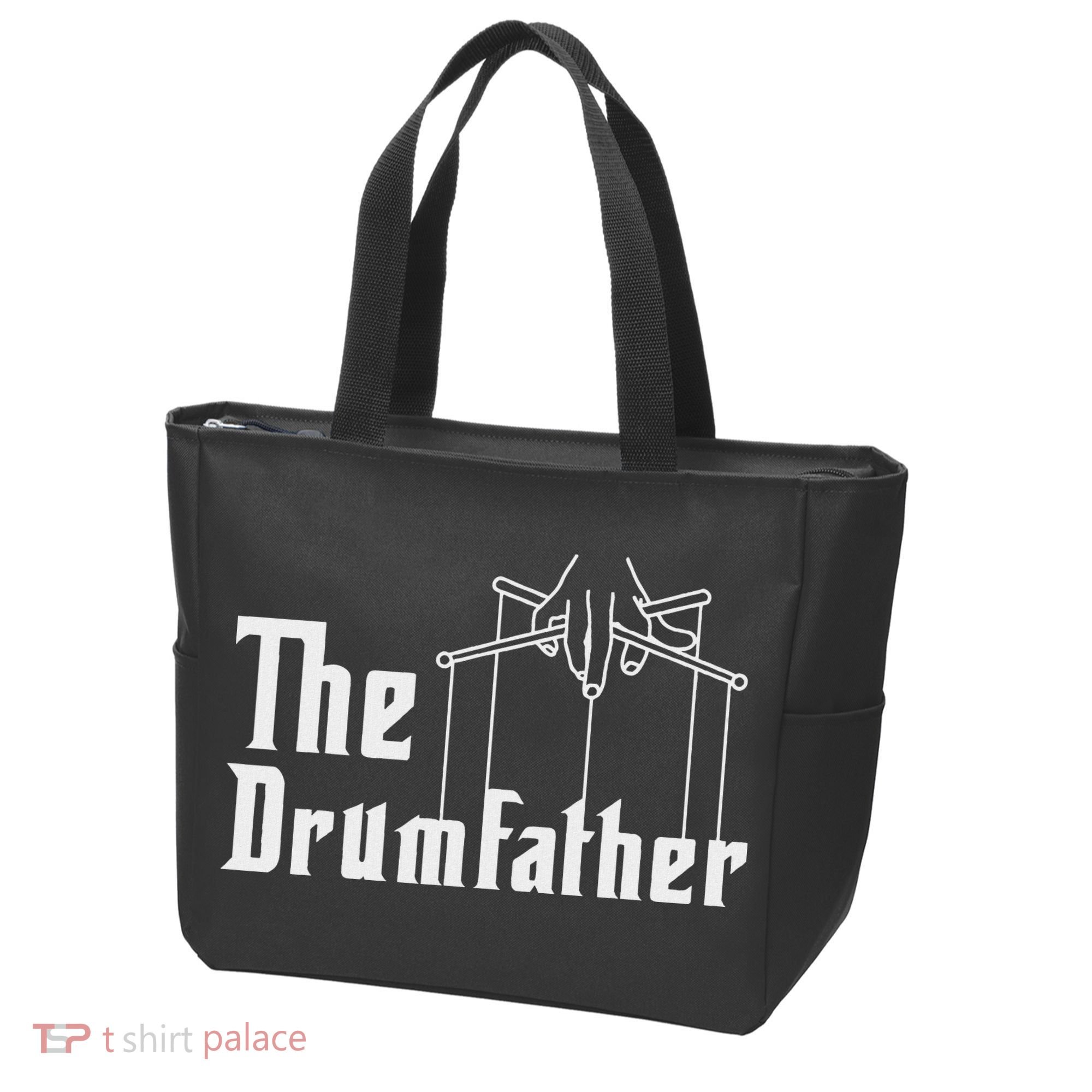 The Drumfather Musician Percussion Instrument Player Drummer Tote Bag