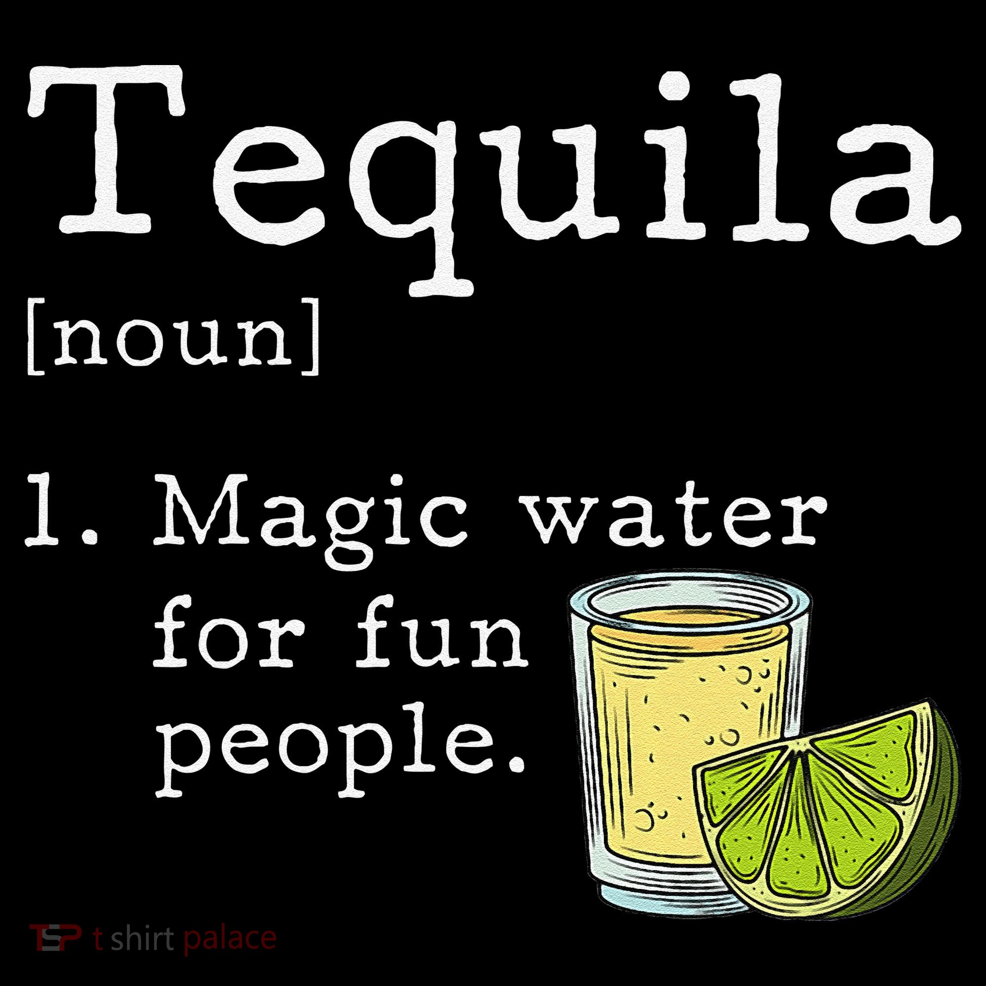 Tequila Definition Magic Water For Fun People Drinking Ornament