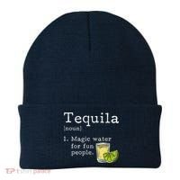 Tequila Definition Magic Water For Fun People Drinking Beanie thumb 0