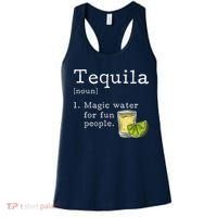 Tequila Definition Magic Water For Fun People Drinking Women's Tank Top thumb 0