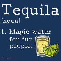 Tequila Definition Magic Water For Fun People Drinking Women's Long Sleeve Shirt thumb 2