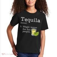 Tequila Definition Magic Water For Fun People Drinking Kids T-Shirt thumb 2