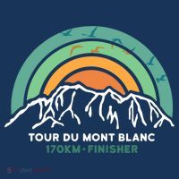 Tour Du Mont Blanc Finisher Chamonix France Hiking Souvenir T-Shirt thumb 7