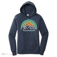 Tour Du Mont Blanc Finisher Chamonix France Hiking Souvenir Women's Hoodie thumb 0