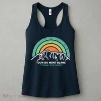 Tour Du Mont Blanc Finisher Chamonix France Hiking Souvenir Women's Tank Top thumb 3