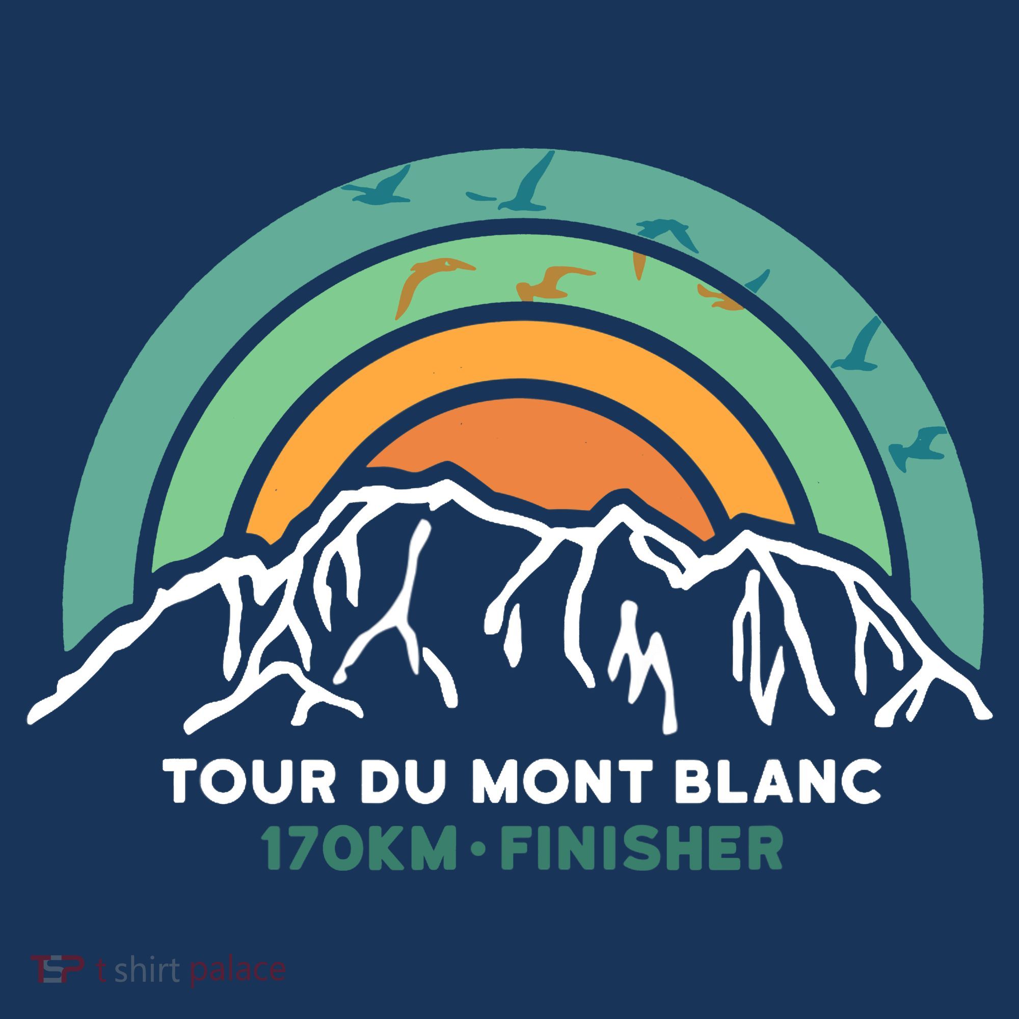 Tour Du Mont Blanc Finisher Chamonix France Hiking Souvenir Women's Tank Top