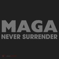 Trump Dark Maga Never Surrender Hat thumb 2