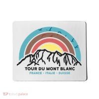 Tour Du Mont Blanc Finisher Chamonix France Hiking Souvenir Mousepad thumb 0