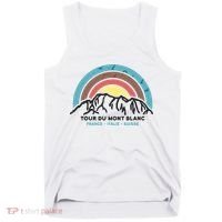 Tour Du Mont Blanc Finisher Chamonix France Hiking Souvenir Tank Top thumb 0