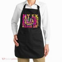 Tie Dye My Ex Hates My Guts Because He Couldn't Reach Em' Apron thumb 2