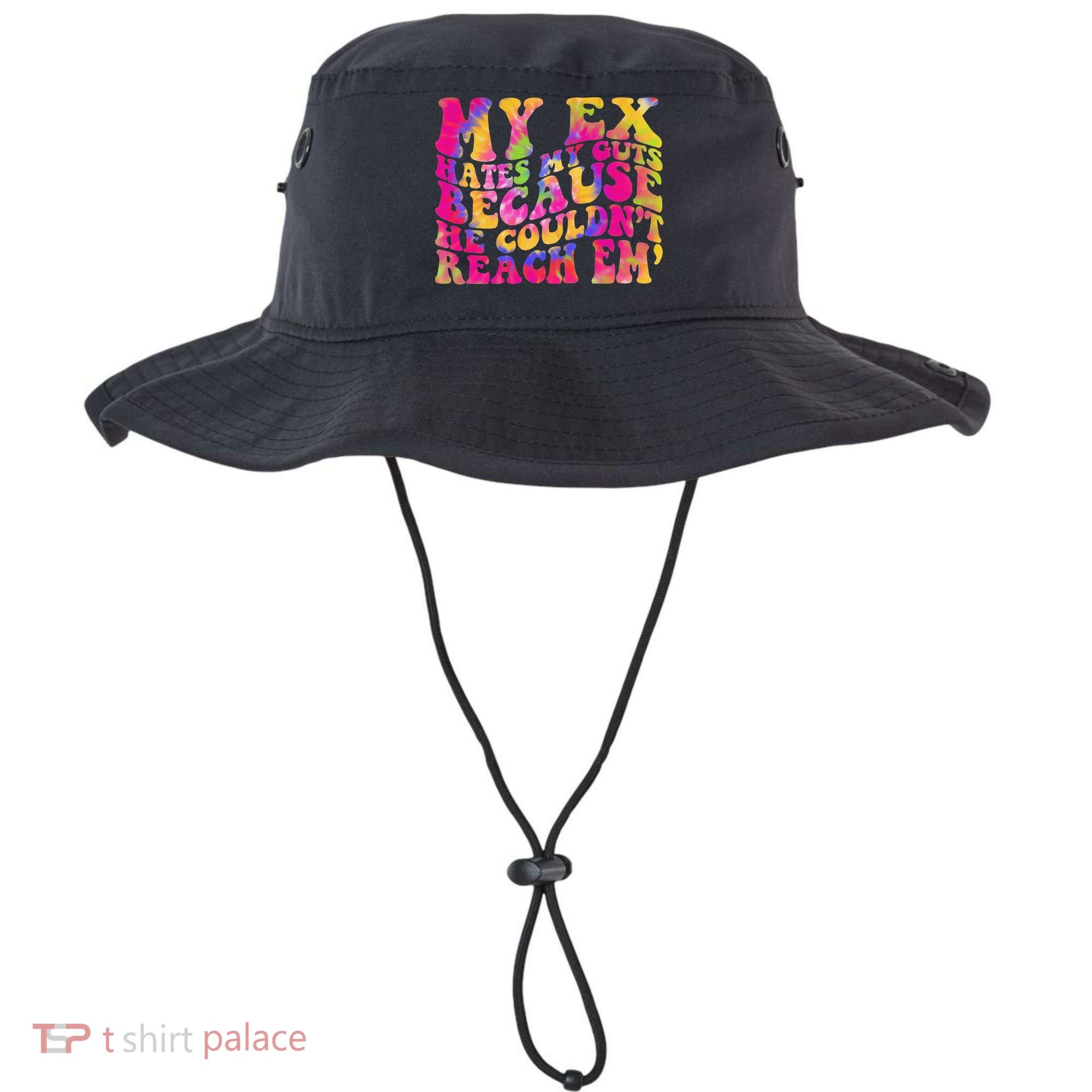 Tie Dye My Ex Hates My Guts Because He Couldn't Reach Em' Bucket Hat