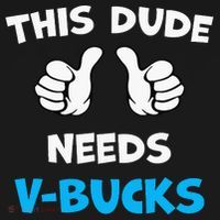 This Dude Needs Vbucks Will Work Youth Performance Sprint T-Shirt thumb 2