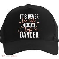 Tap Dance Never Too Late Tap Dancer Outfit Funny Tap Dance Five-Panel Snapback Cap thumb 0